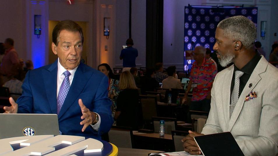 Football legend Nick Saban gives his thoughts on nine-game SEC schedule