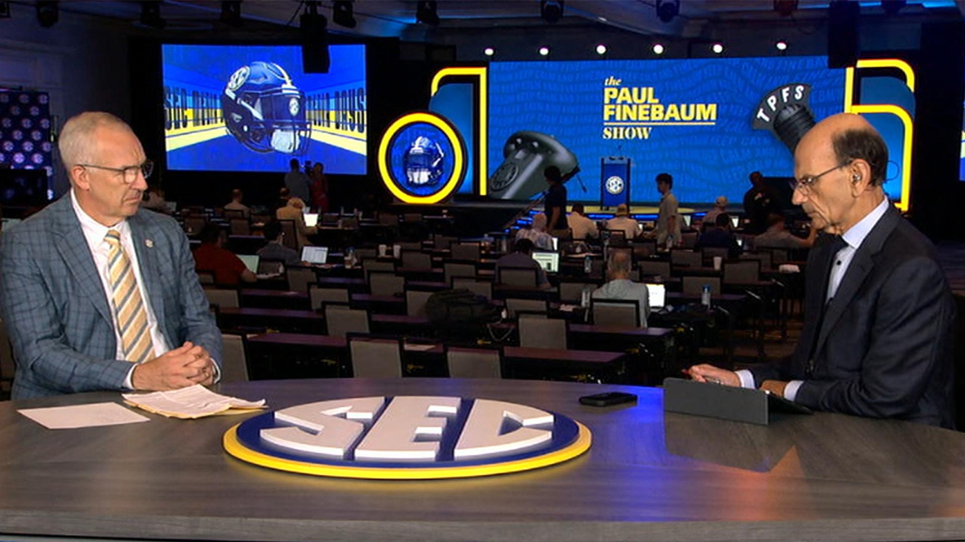 Greg Sankey clarifies response to question about SEC future