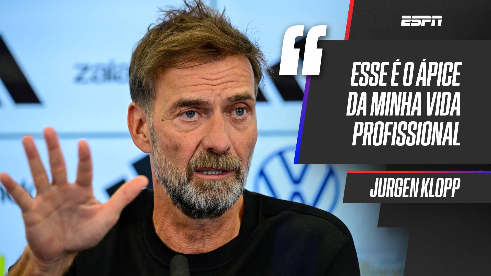 Apresentado na Alemanha, Klopp defende técnicos da Copa do Mundo e avisa: 'Se não deixarem minha família em paz...'