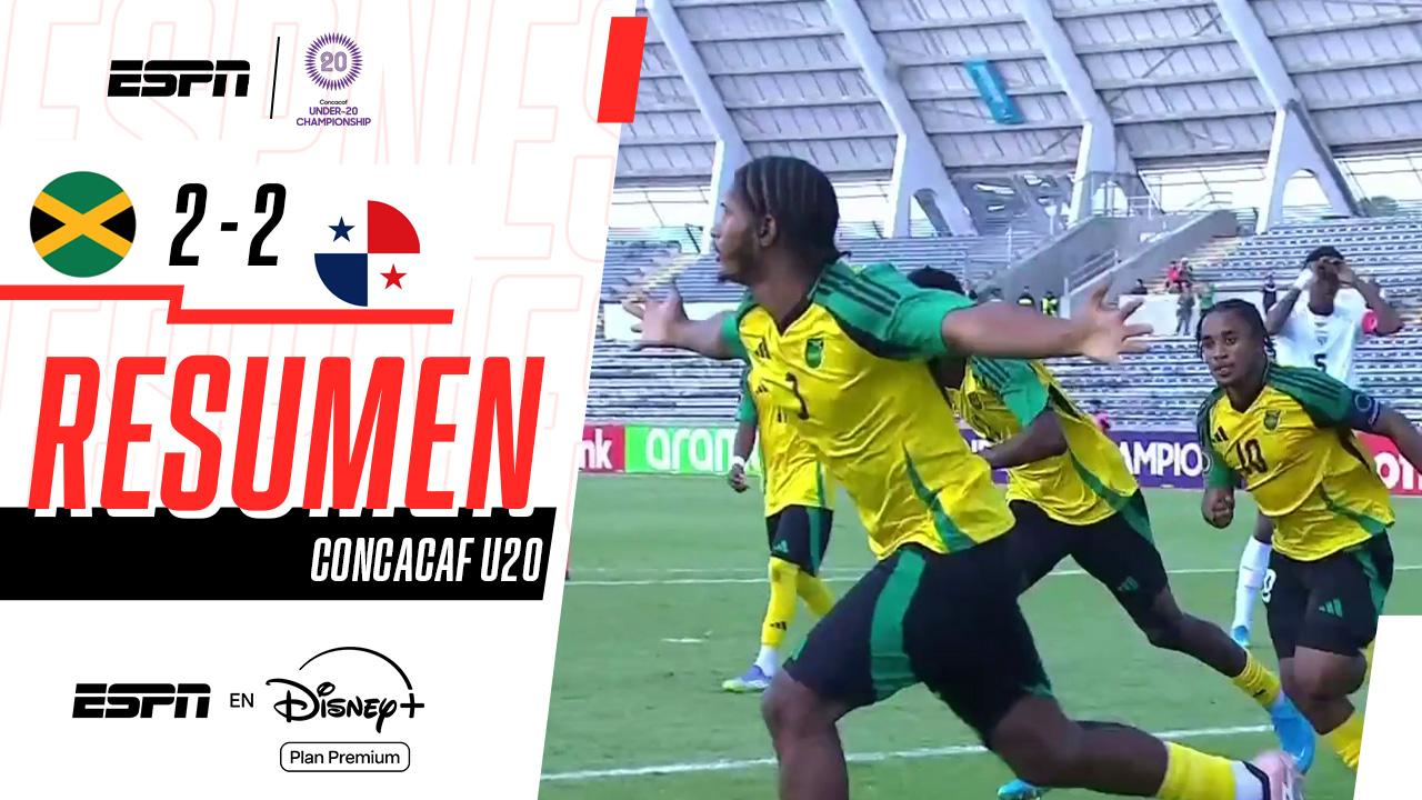 Jamaica festejó un gran empate en el final ante Panamá