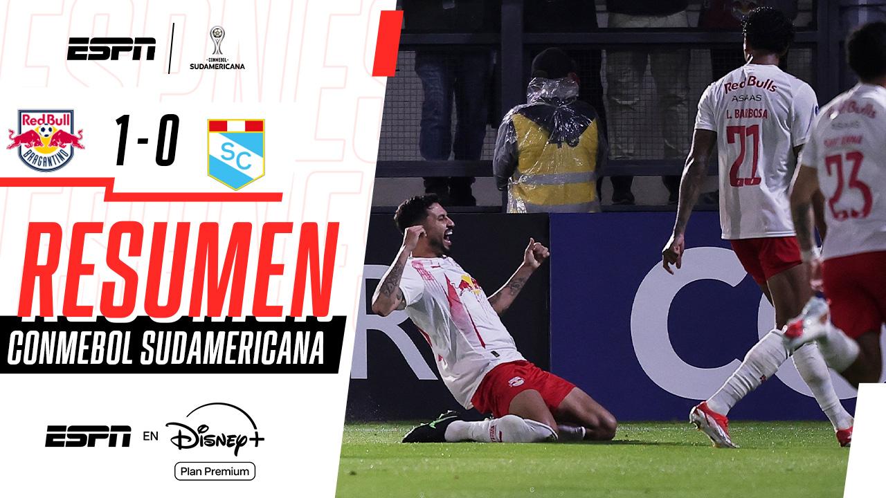 Bragantino venció a Sporting Cristal y avanzó en la Conmebol Sudamericana