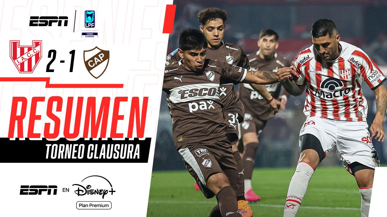 Instituto sumó tres puntos ante Platense