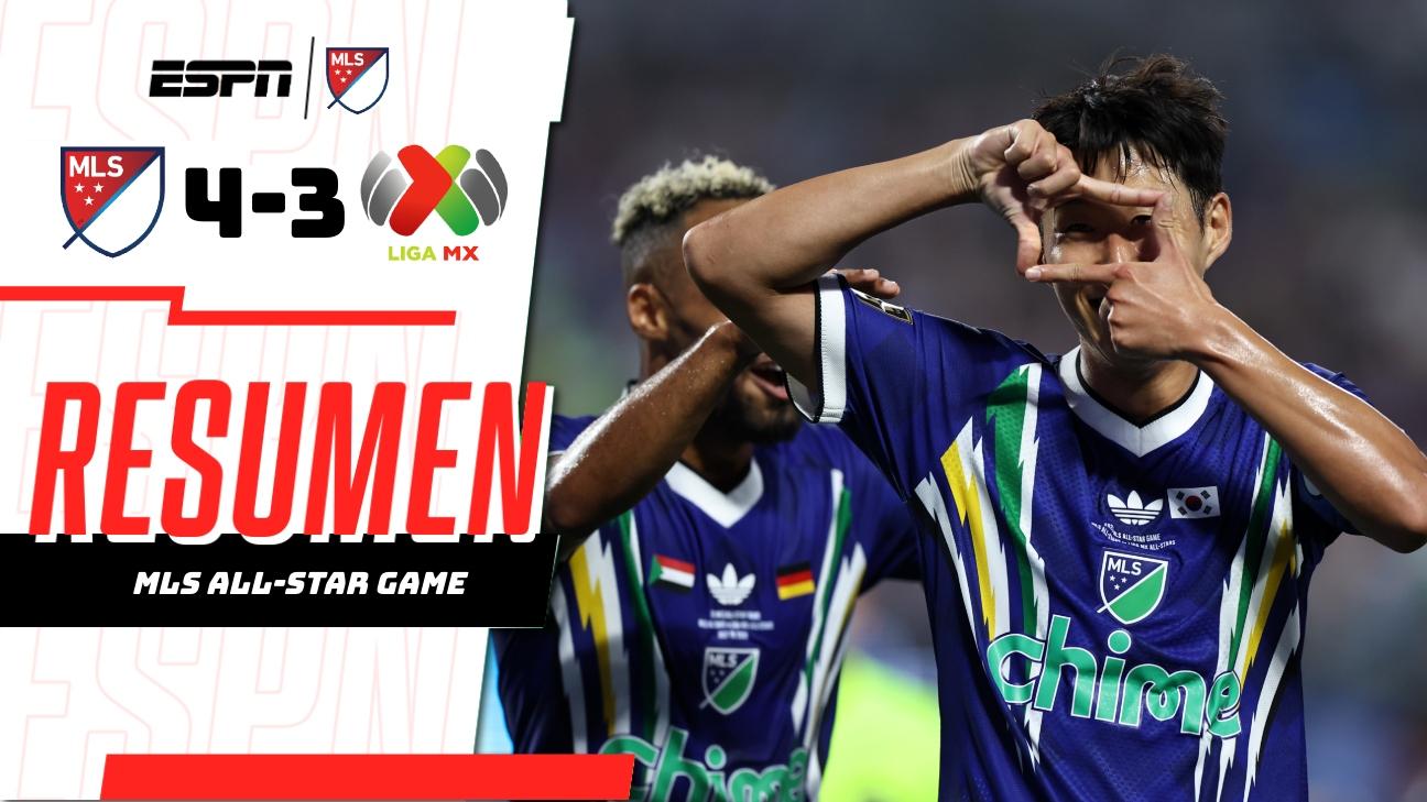 MLS All-Stars derrota 4-3 a Liga MX All-Stars con un inspirado Son Heung-min