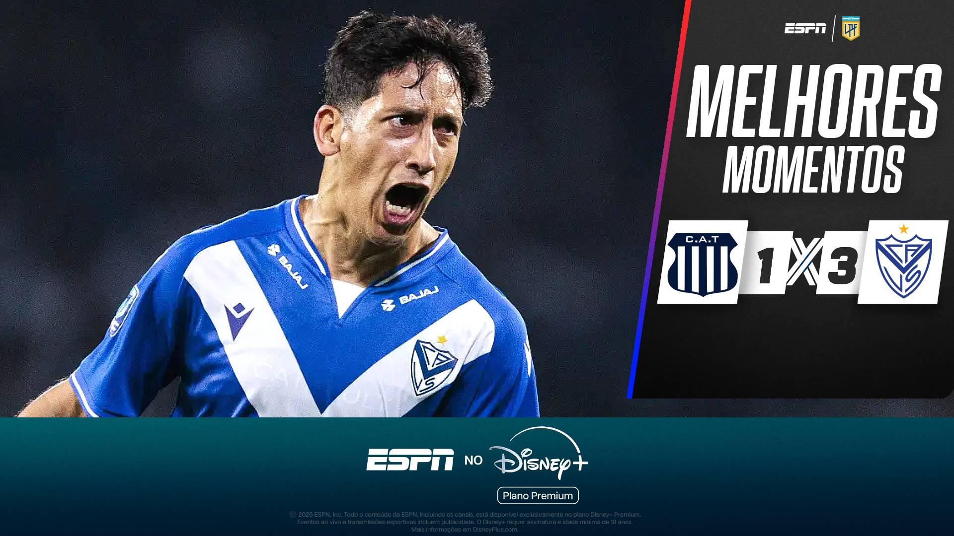 Vélez vira sobre o Talleres fora de casa, dispara no Clausura e frustra Sampaoli