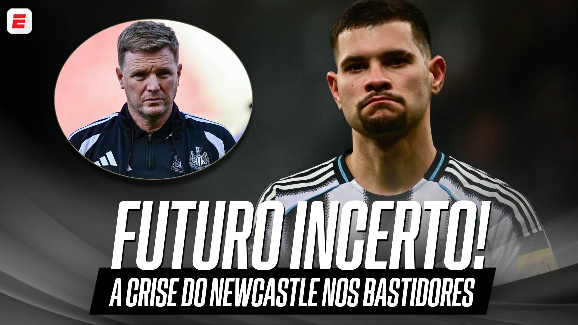 Bruno Guimarães é o próximo? Como Newcastle viu 'debandada' de jogadores e ficou sem treinador