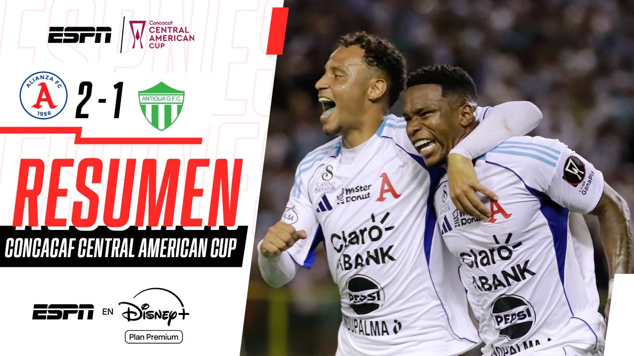 Alianza se hizo fuerte de local ante Antigua