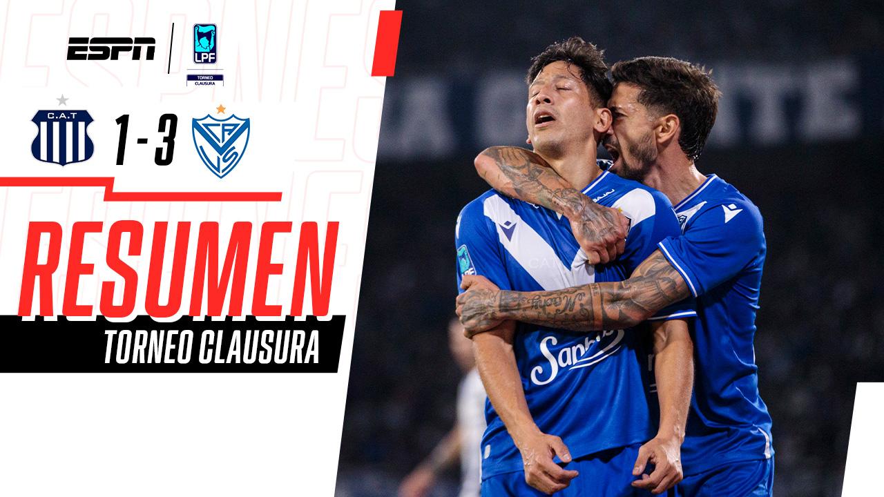 ¡Triunfazo de Vélez ante Talleres en Córdoba!