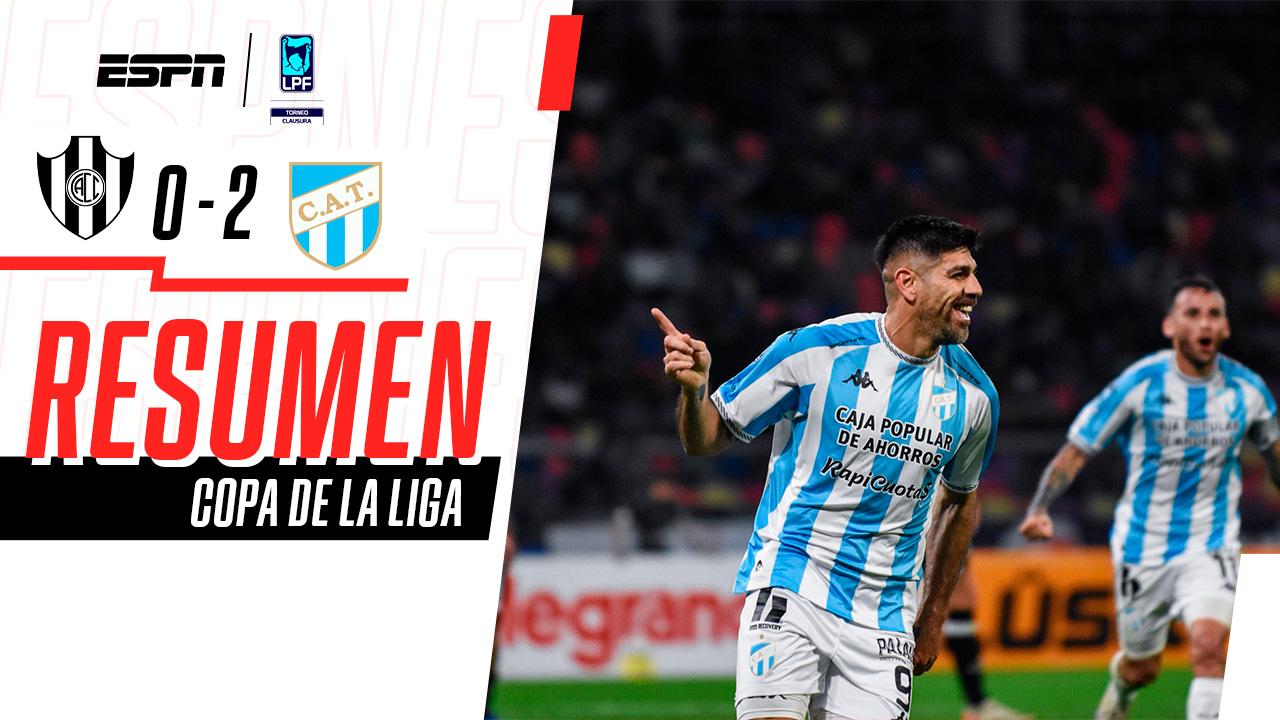 Atlético Tucumán arruinó el debut de Sebastián Domínguez y derrotó 2-0 a Central Córdoba