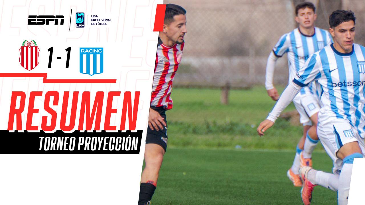 ¡Barracas Central y Racing quedaron a mano en el Torneo Proyección!