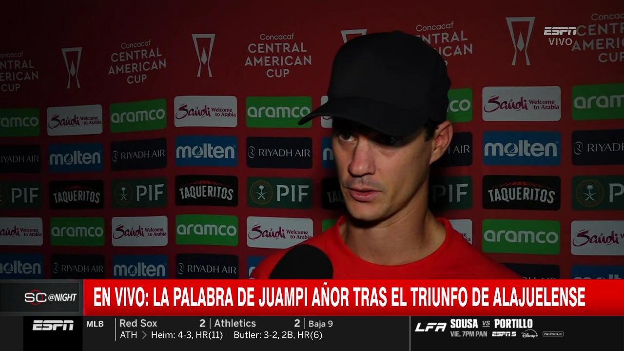 Juan Pablo Añor: "En el segundo tiempo se vio nuestra mejor versión"