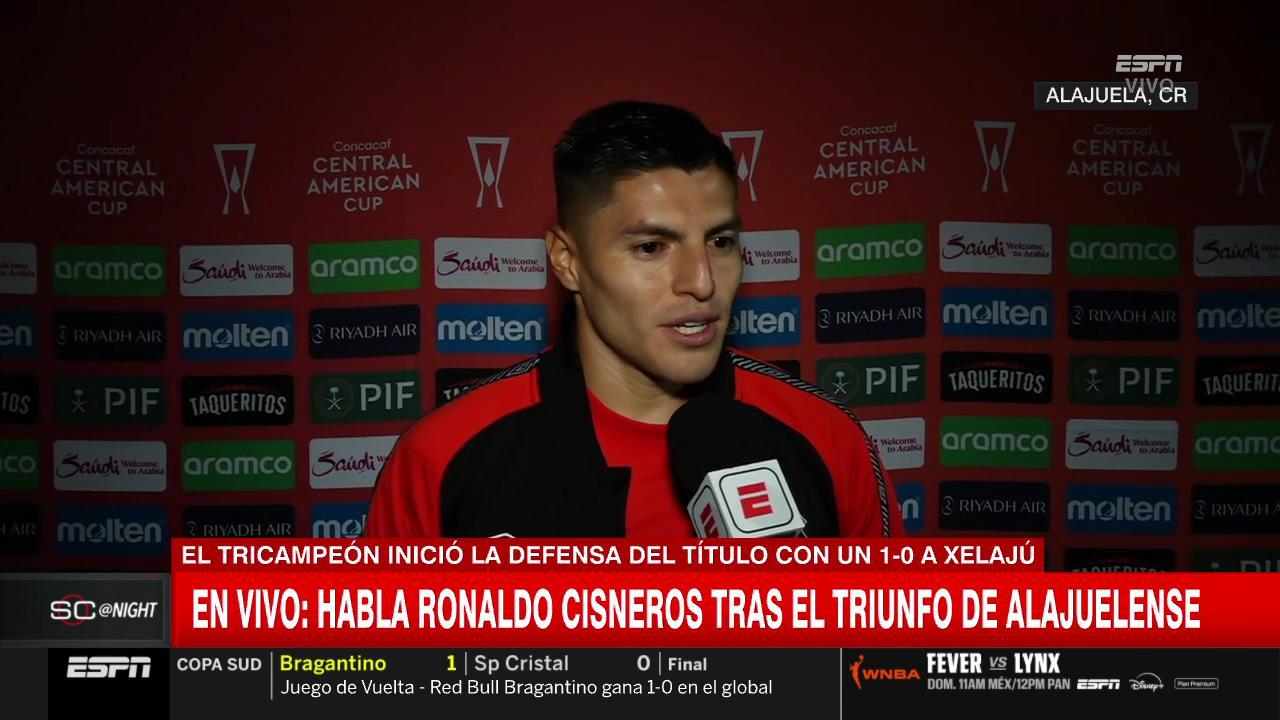 Ronaldo Cisneros: "Es un triunfo merecido, se reflejó lo que queremos demostrar en el torneo"