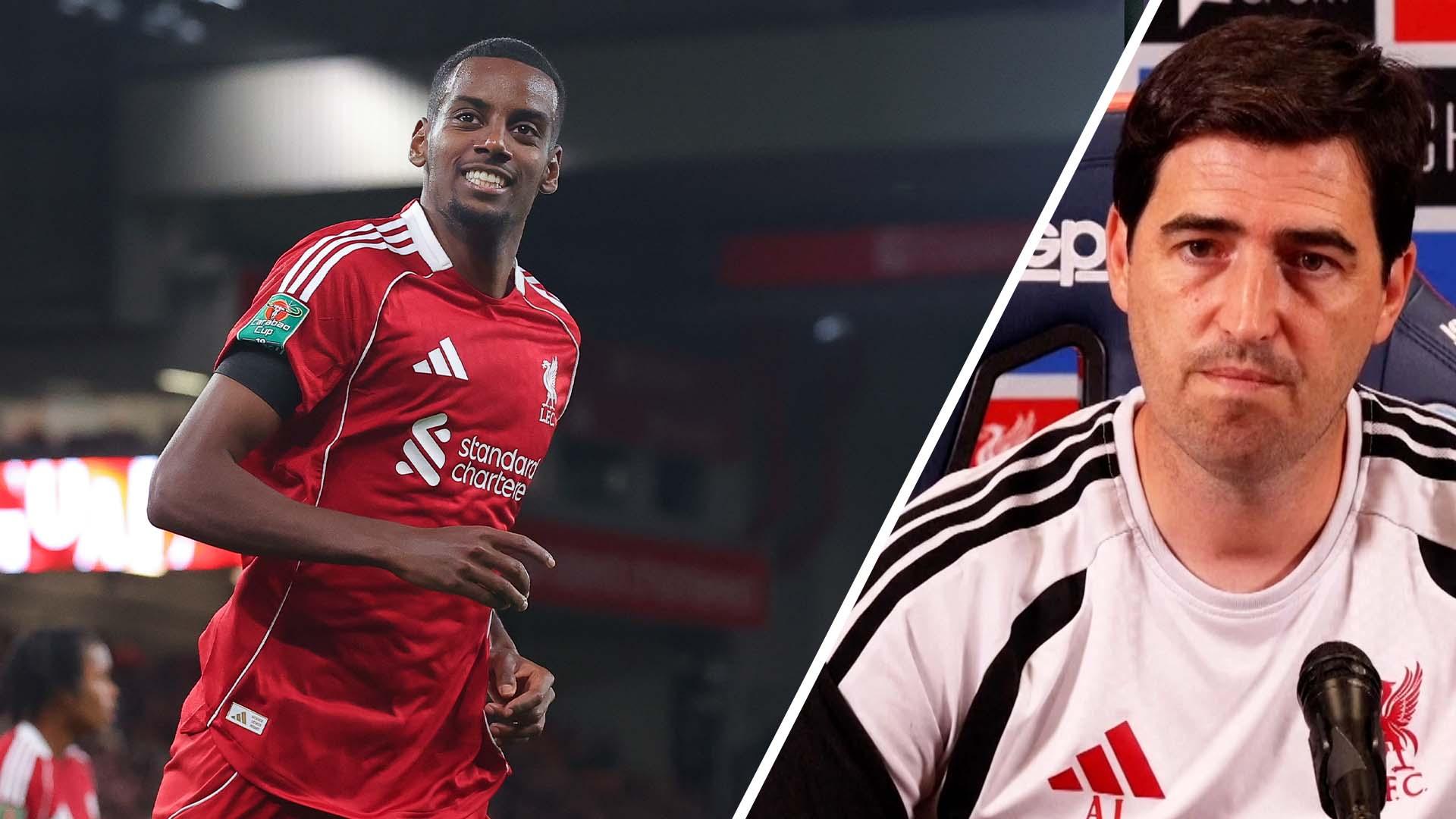 Iraola: Isak is going to be massive for Liverpool next season