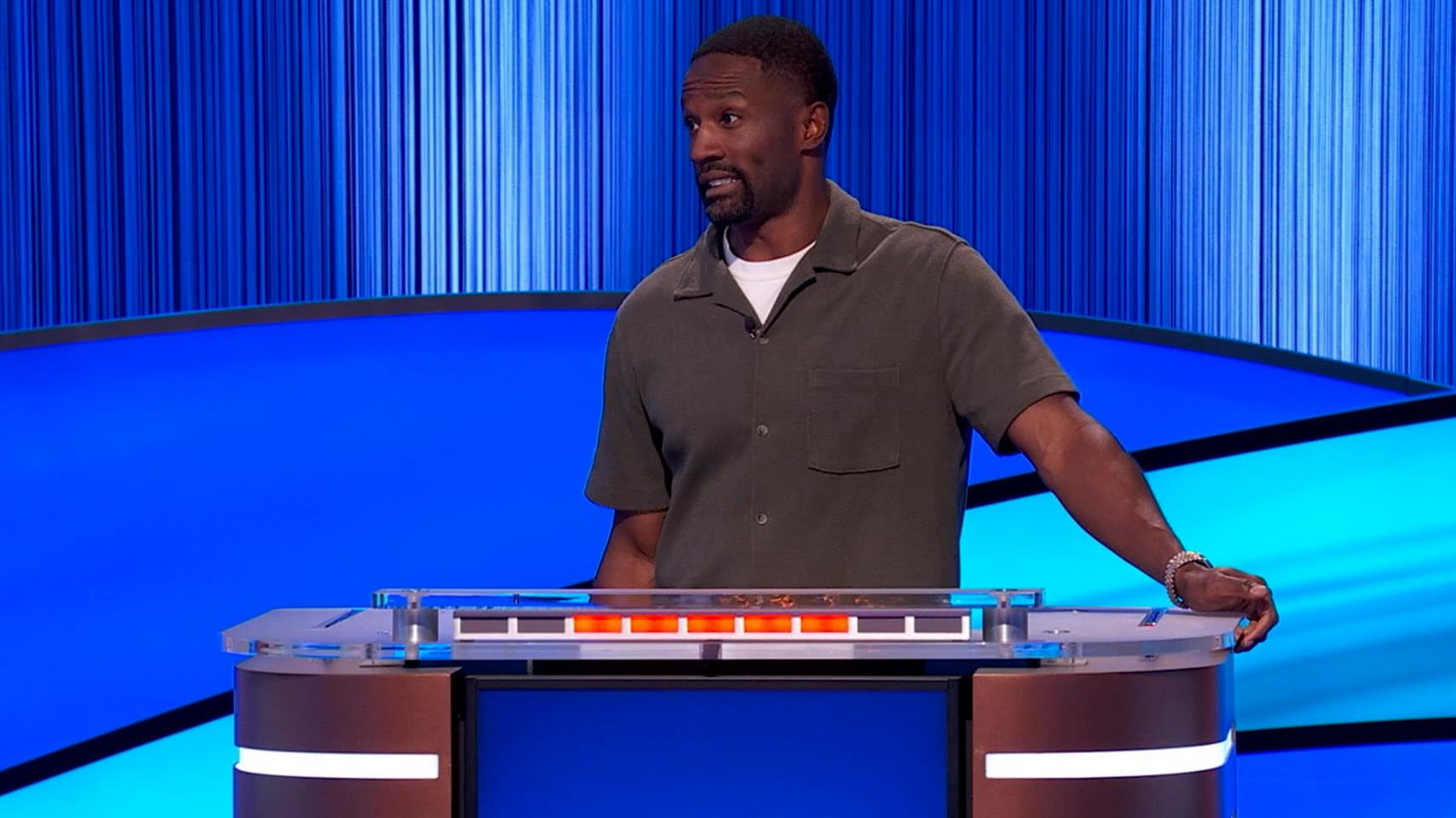 Domonique Foxworth has some fun on 'ESPN Jeopardy'