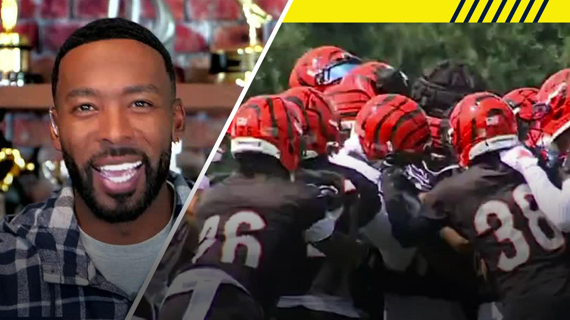 Why Andrew Hawkins loves the passion in Bengals' training camp scrum