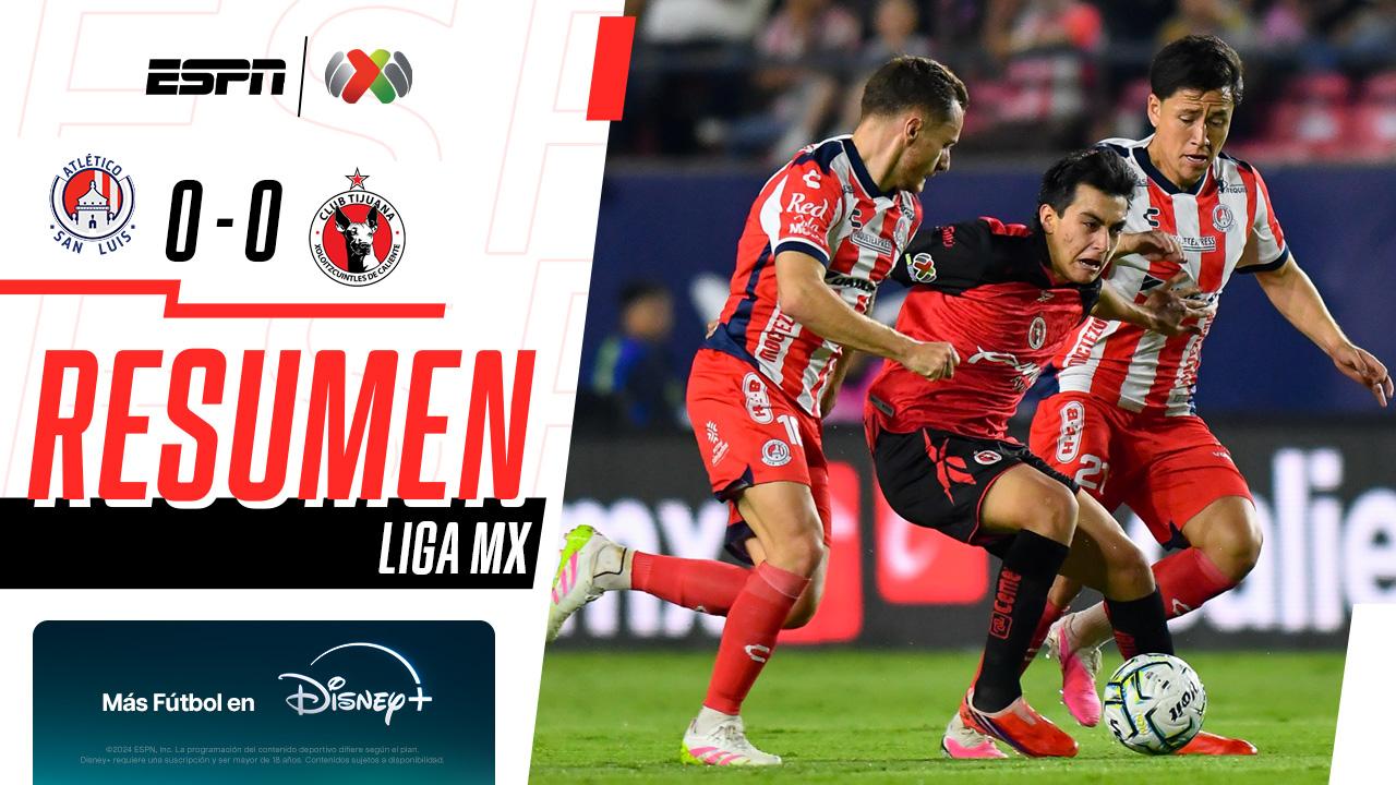 Atlético de San Luis y Xolos dividen puntos tras empate sin goles