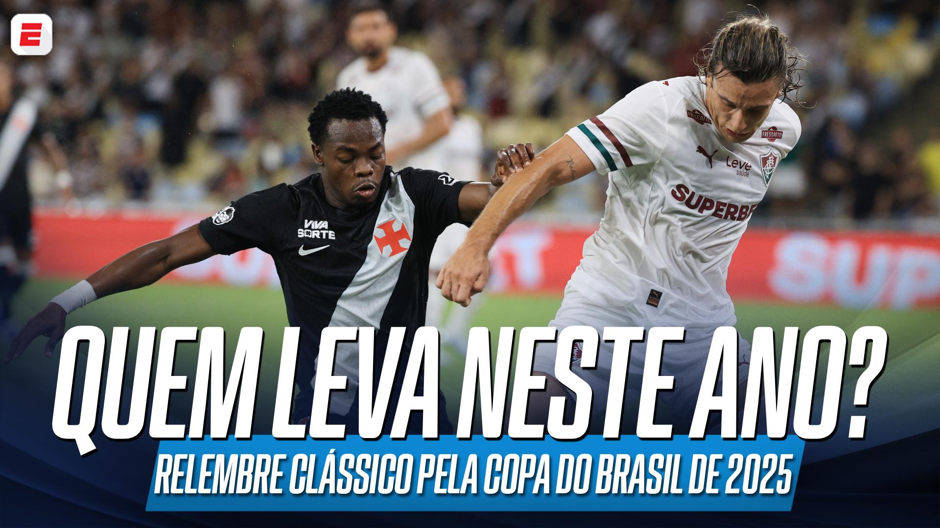 Da última vez deu Vasco! RELEMBRE como foi a semifinal da Copa do Brasil de 2025 contra o Fluminense