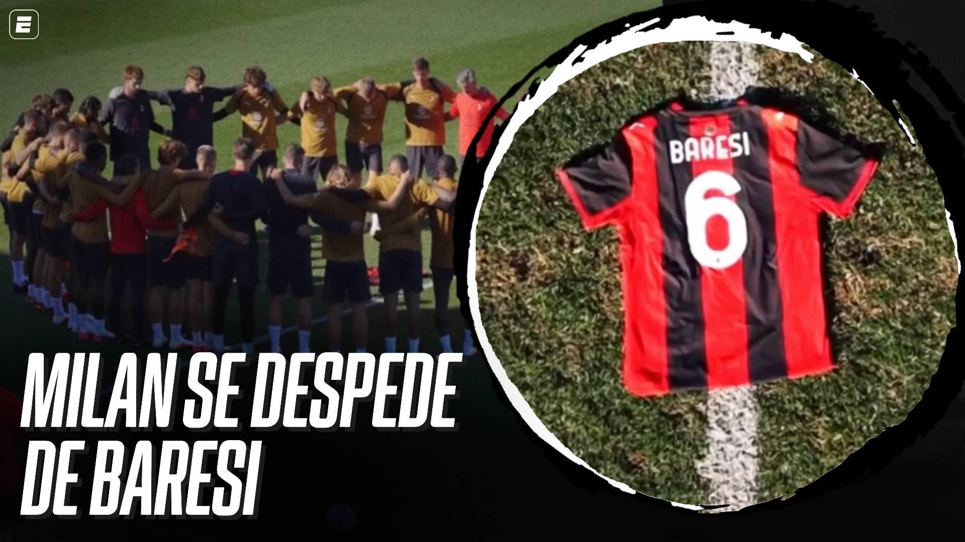 Adeus a Baresi: elenco do Milan presta homenagem a ícone do futebol durante treino