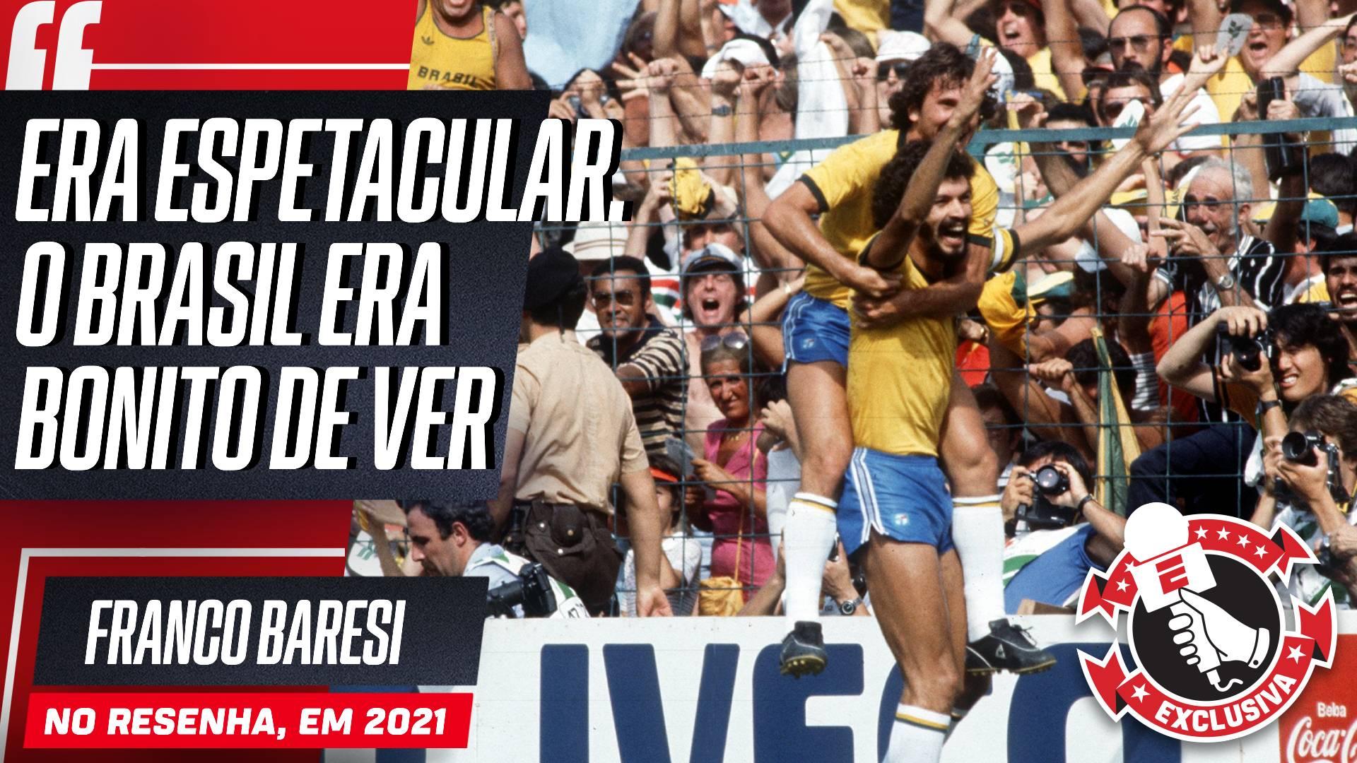 Campeão do mundo com a Itália em 1982, Baresi lembrou vitória sobre seleção histórica do Brasil: 'Era bonito de ver'