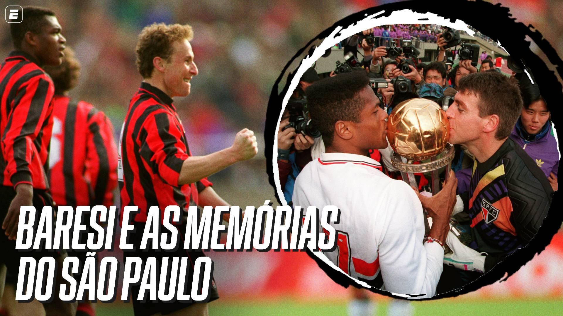 À ESPN, Baresi admitiu que 'temeu' São Paulo em título mundial contra o Milan e foi sincero: 'Nos castigou'