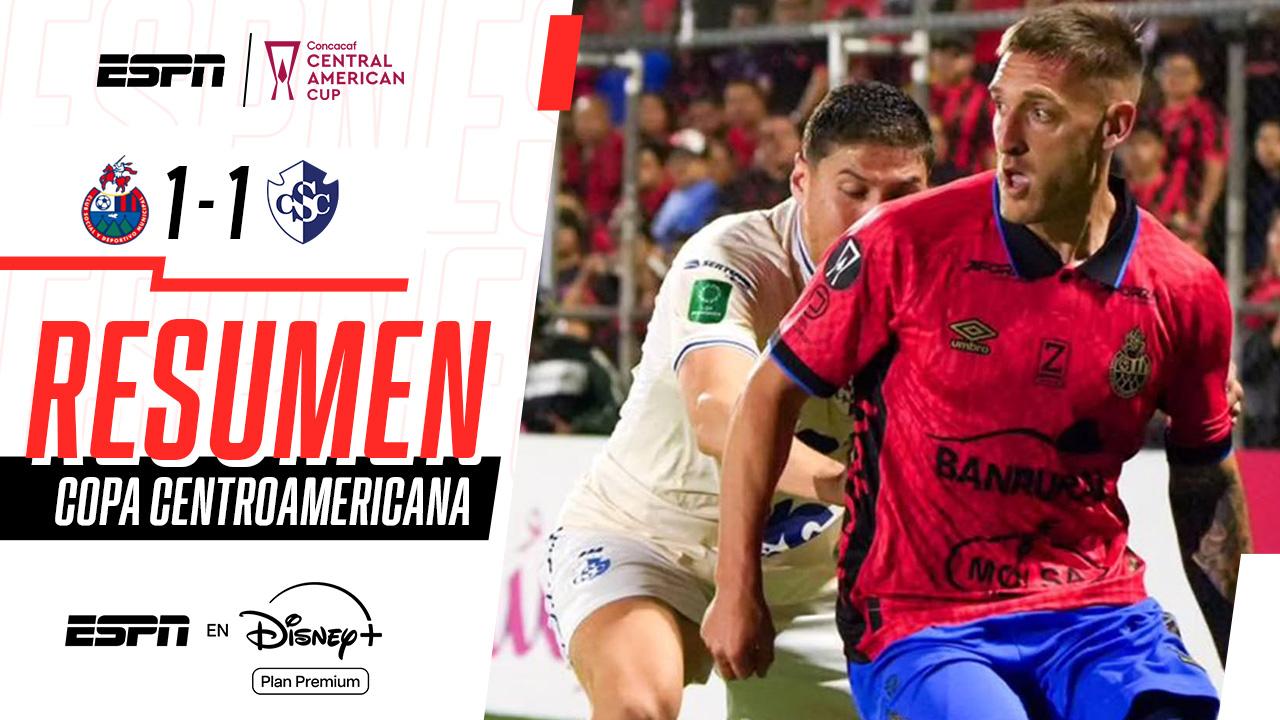 ¡Emocionante empate entre Municipal y Cartagines por la Copa Centroamericana!