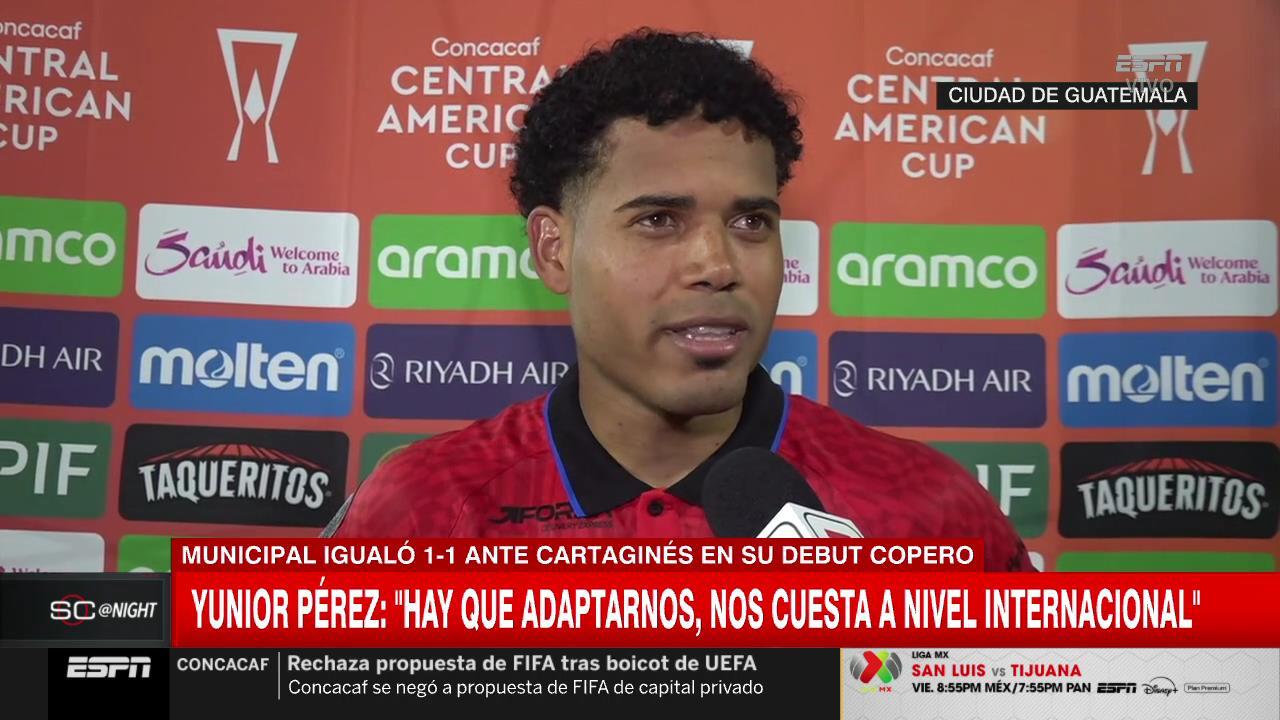 Yunior Pérez: "Es un resultado amargo porque en casa teníamos que ganar"
