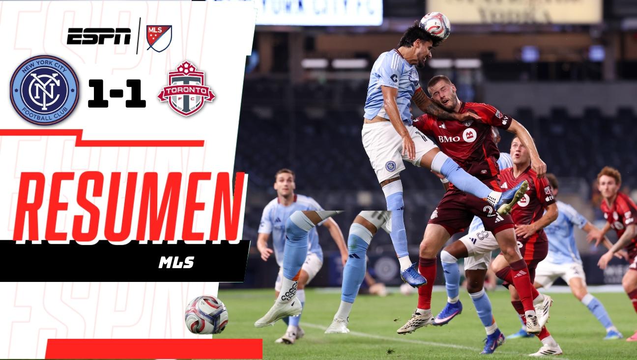 El Toronto FC remonta y consigue un empate a domicilio ante el NYCFC