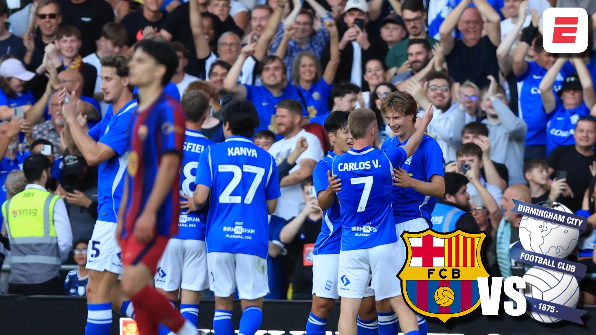 Barcelona entretiene en un partido con pocas figuras