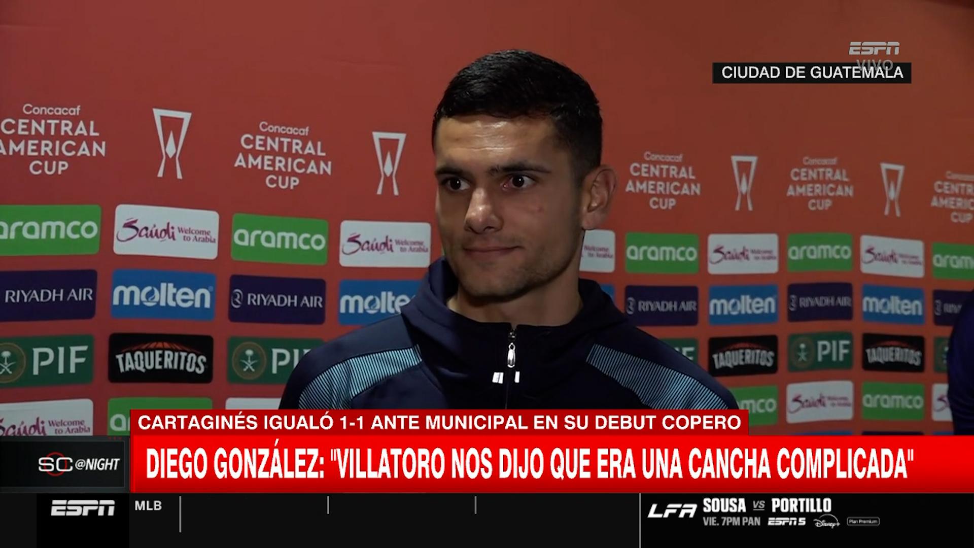 Diego González: "Enfrentamos a un rival complicado y ahora ir a contra Motagua a ganar"