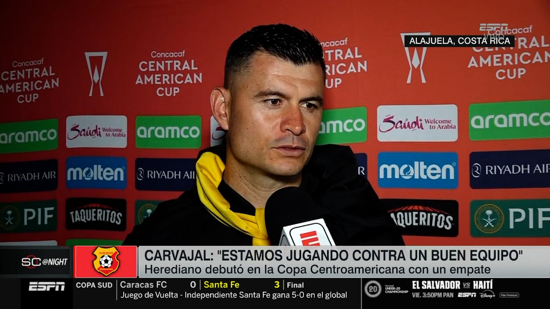 Danny Carvajal: "Antes del partido ya teníamos presión, ahora tenemos más aún"