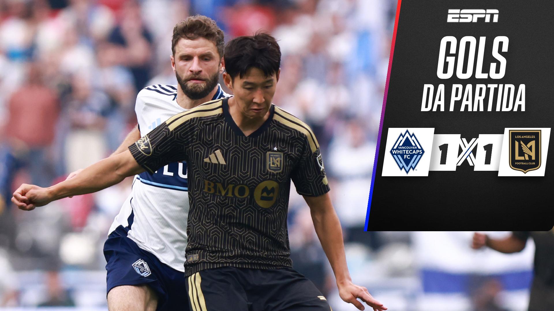 Son abre o placar e Müller empata! VEJA os gols dos craques em Vancouver Whitecaps 1 x 1 LAFC