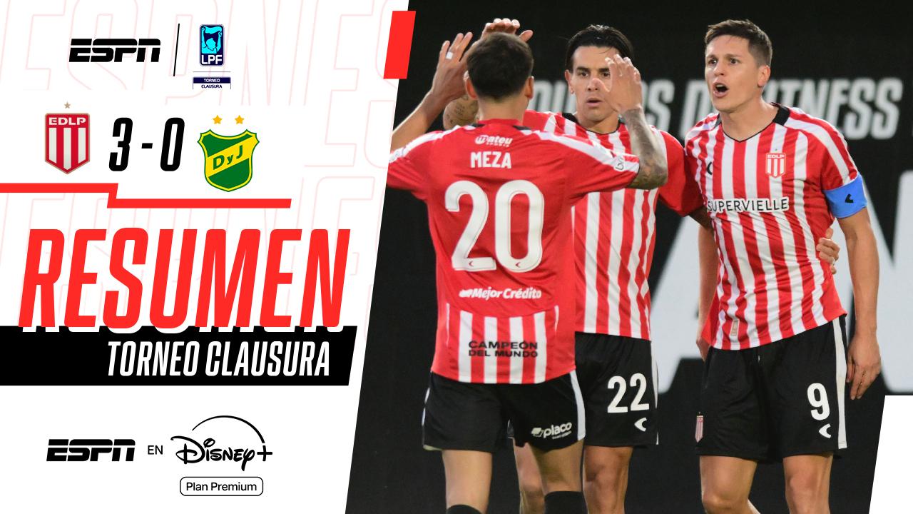 ¡Goleada de Estudiantes ante Defensa y Justicia en UNO!