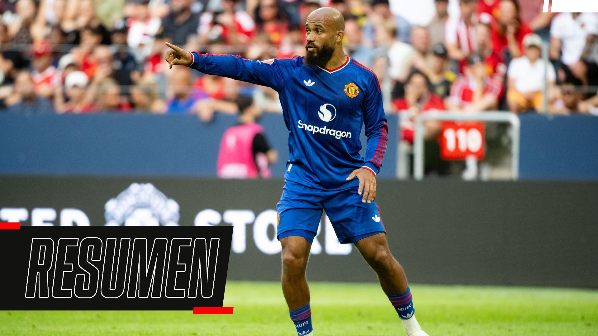 Manchester United le ganó al Atlético de Madrid en la pretemporada