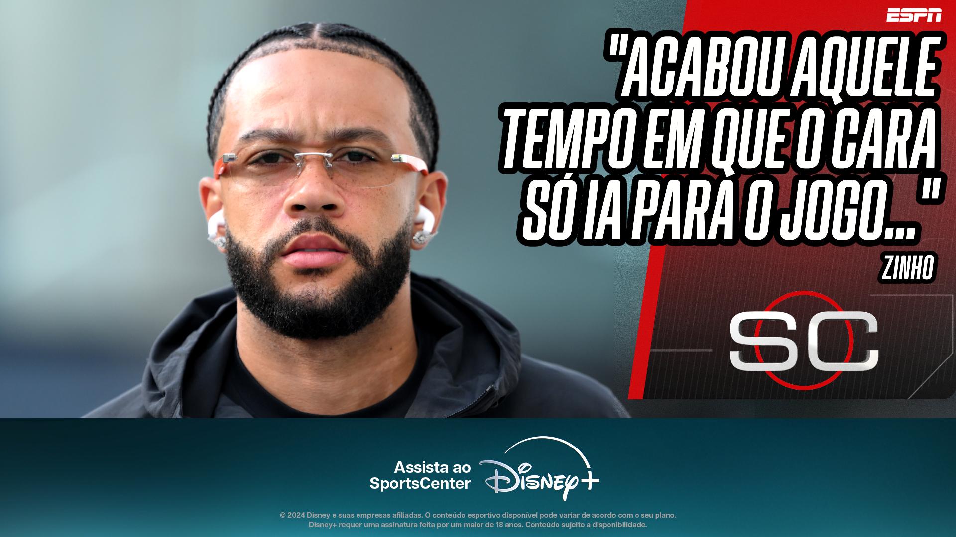 'Memphis Depay não é Romário': Zinho detona atitude de holandês do Corinthians