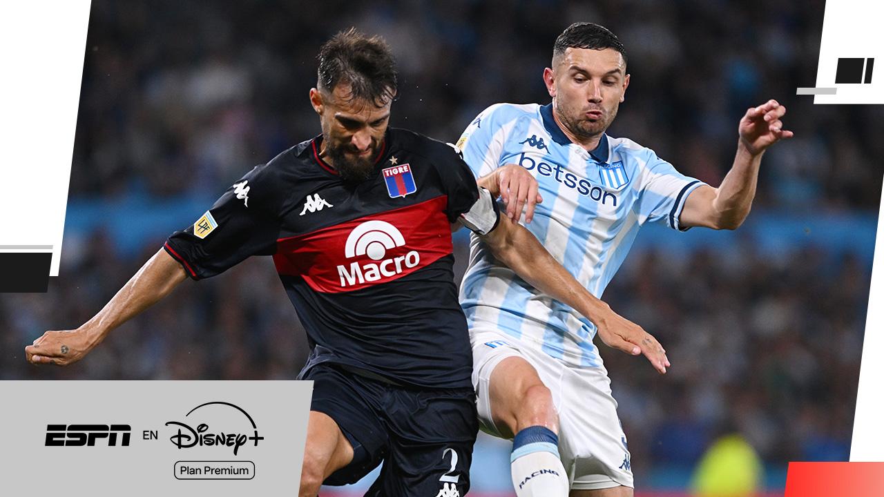 Noche difícil en el Cilindro: así fue la derrota de Racing contra Tigre