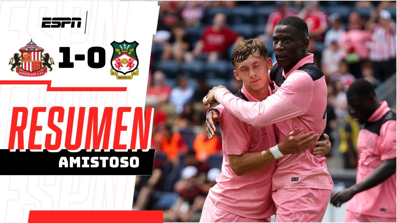 ¡Mukiele guía al Sunderland al triunfo 1-0 sobre el Wrexham!