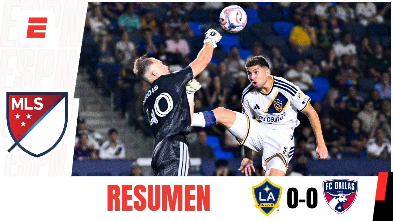 LA Galaxy y FC Dallas protagonizan un empate lleno de intensidad