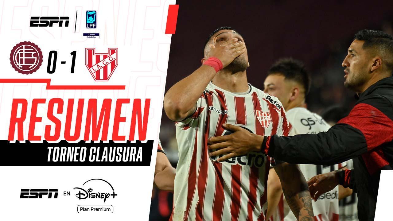 ¡Alarcón se vistió de héroe y le dio el triunfo a Instituto en la última ante Lanús!