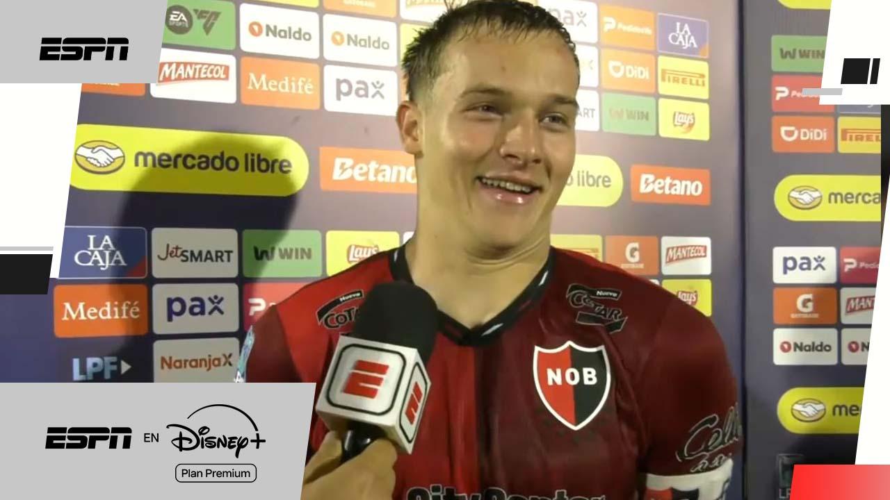 Regiardo: "El gol a Boca fue mejor de lo que había soñado para mi primer gol en Primera"