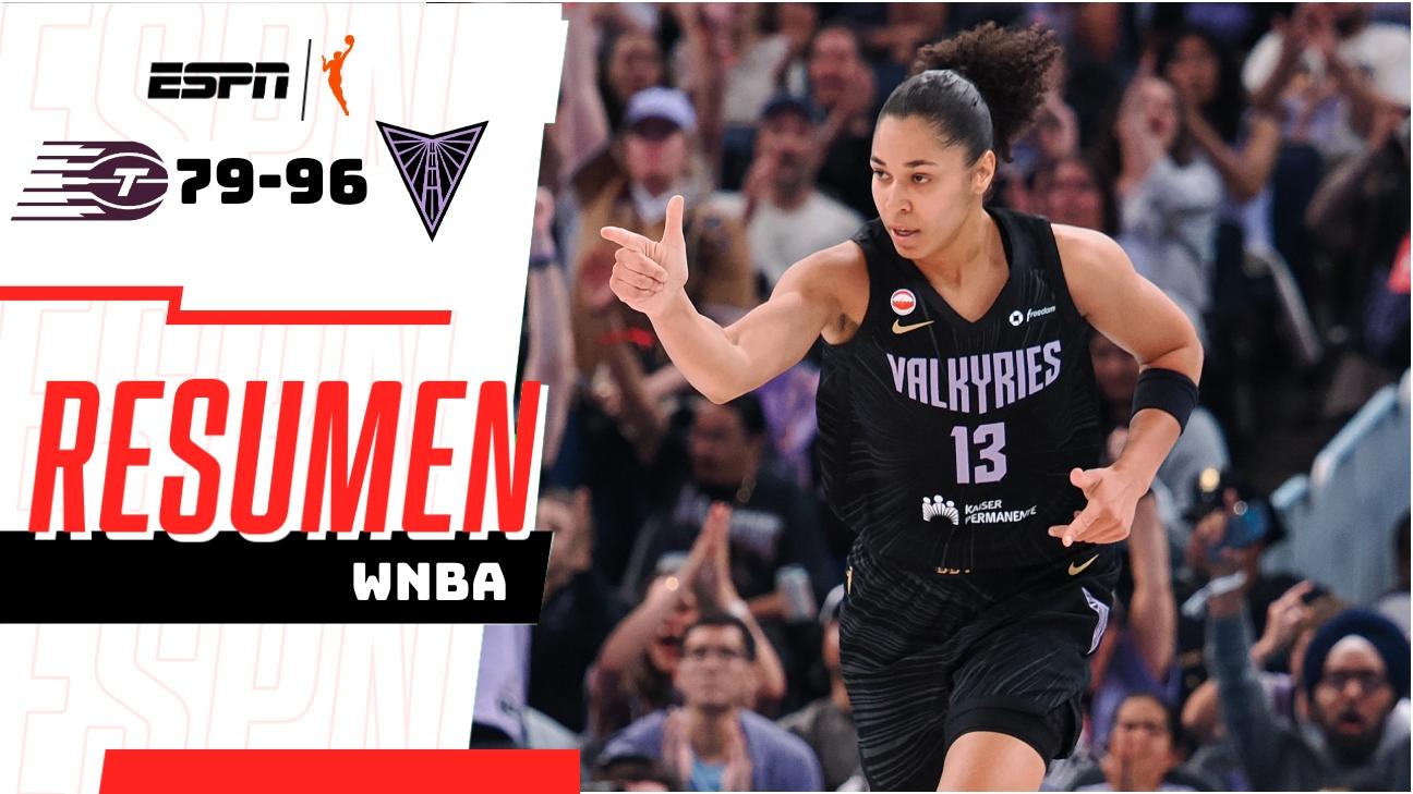 Janelle Salaun enciende a Valkyries en la victoria sobre Toronto Tempo