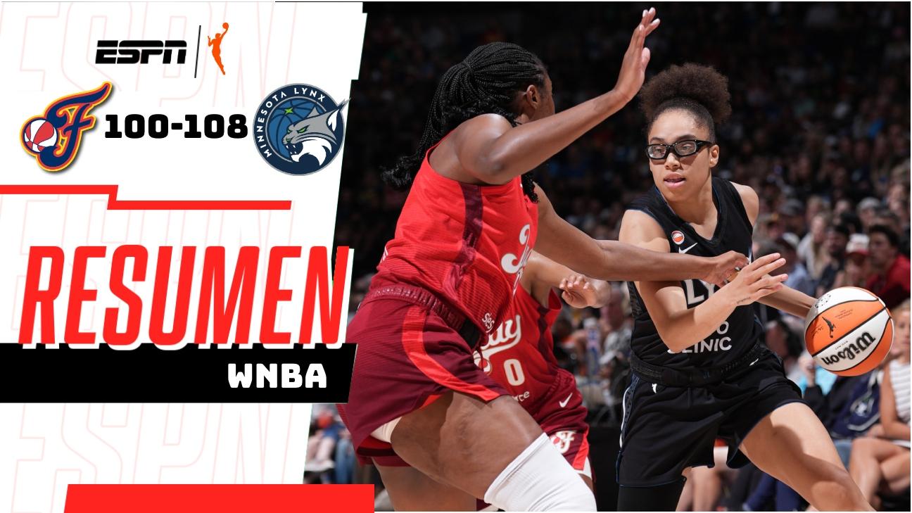 ¡Lynx derrotan 108-100 a Fever pese a los 37 puntos de Kelsey Mitchell!