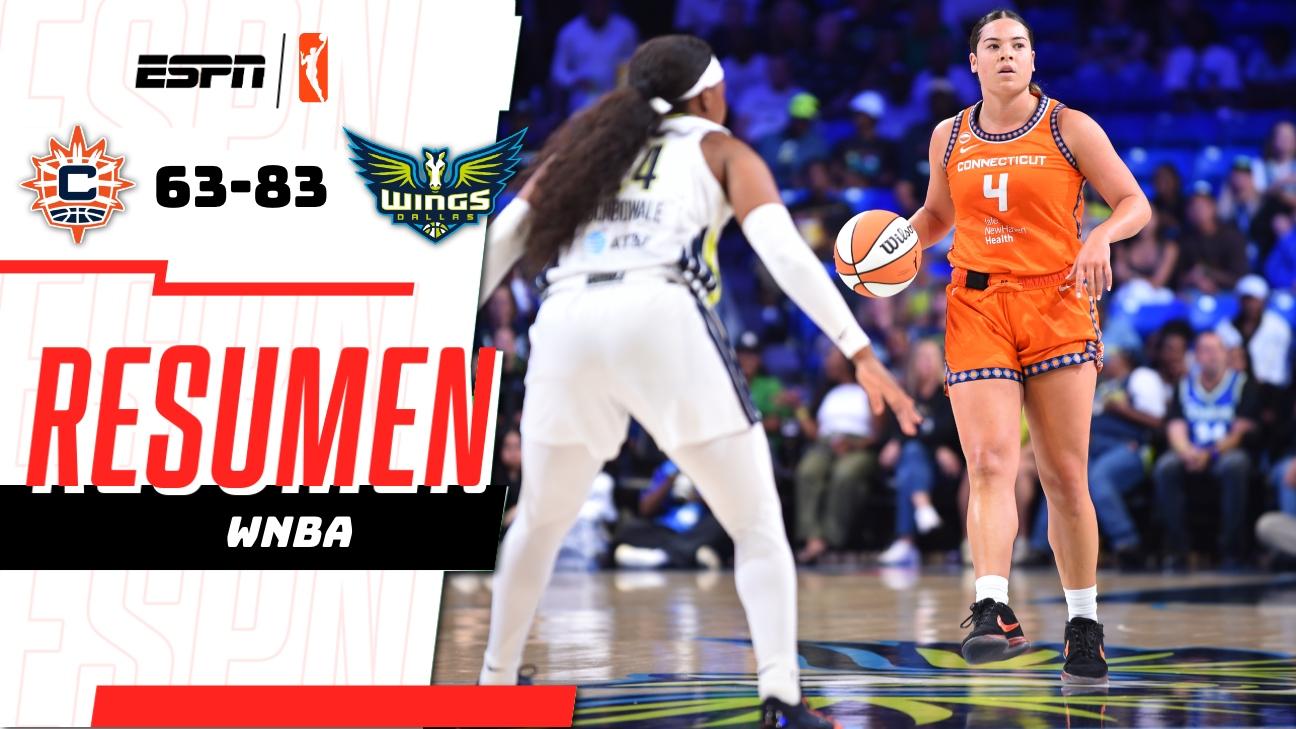 Dallas Wings arrollan a Connecticut Sun