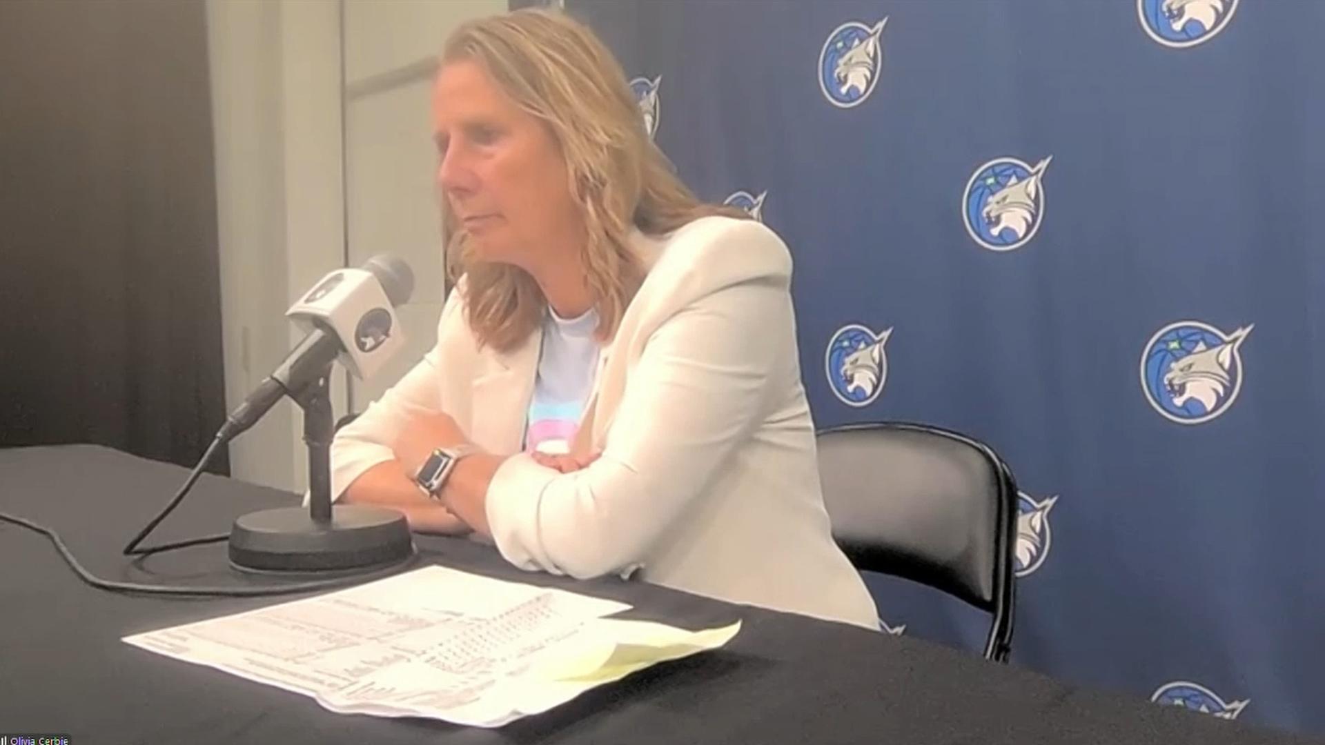 Cheryl Reeve addresses her conversation with Cunningham
