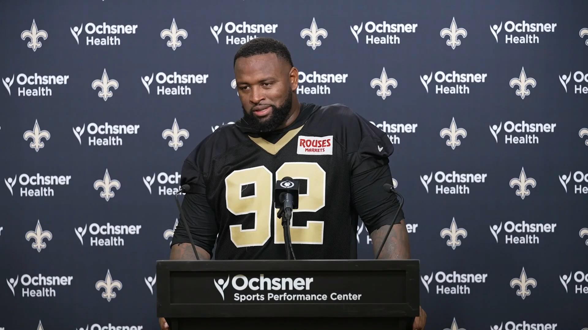 Davon Godchaux: Bresee's injury a 'freak accident'