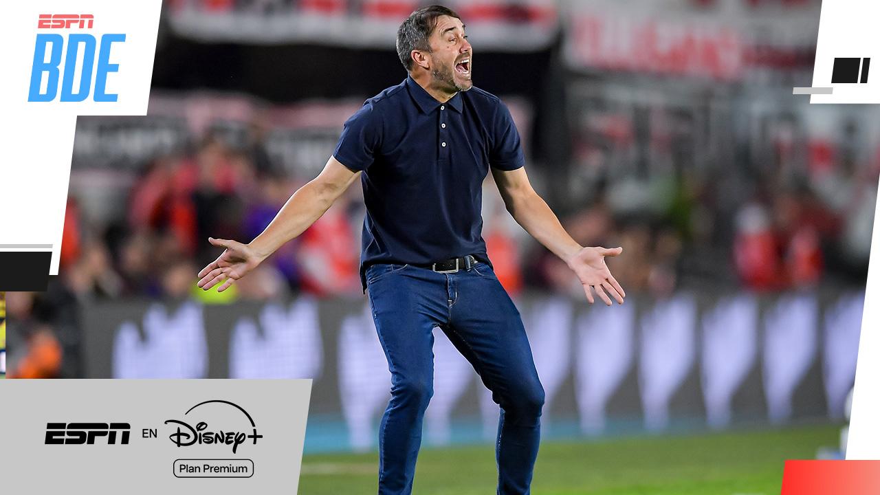 El mensaje de Coudet tras la derrota de River ante Rosario Central