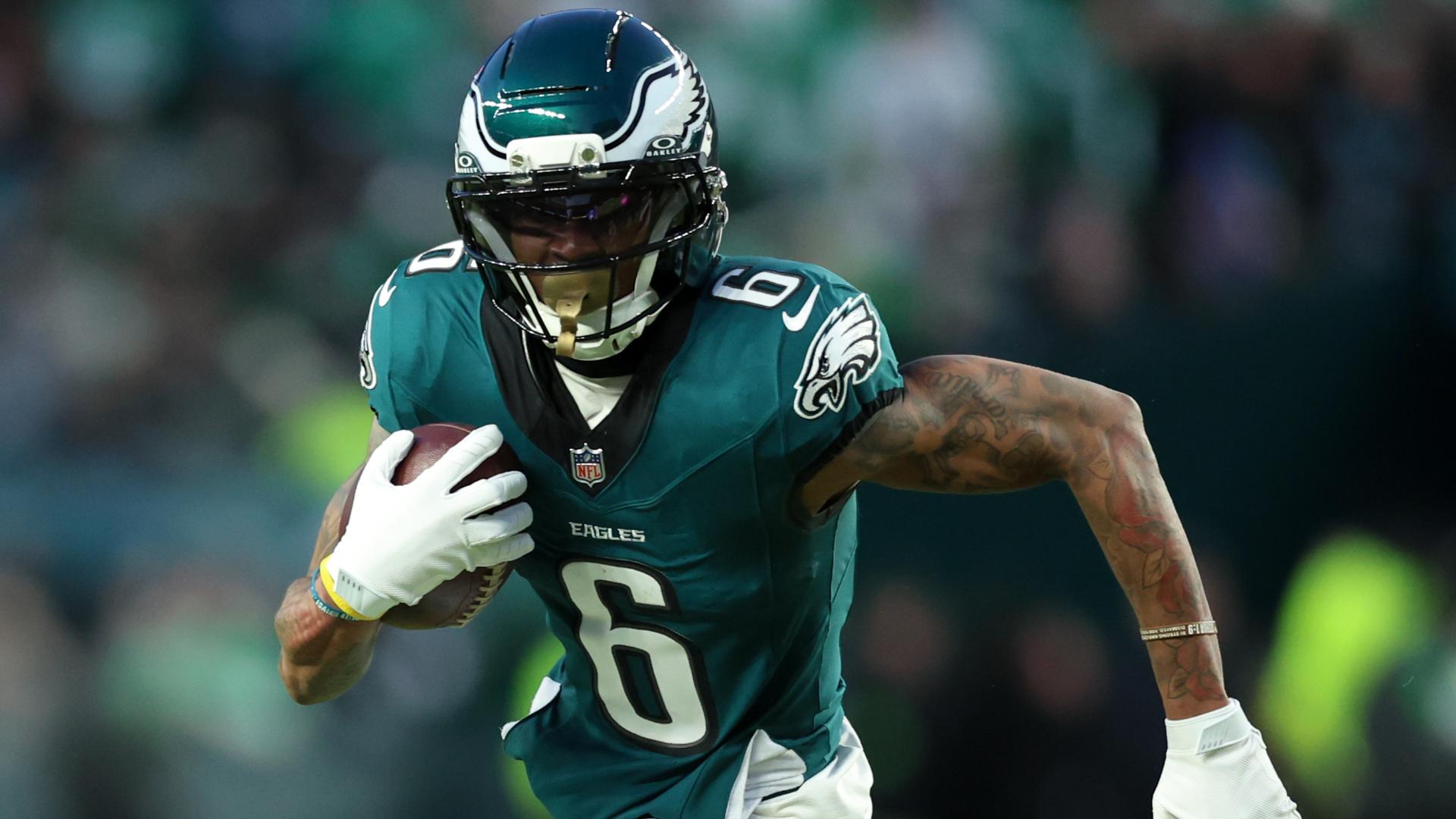 Daniel Dopp explains where DeVonta Smith falls among fantasy WRs