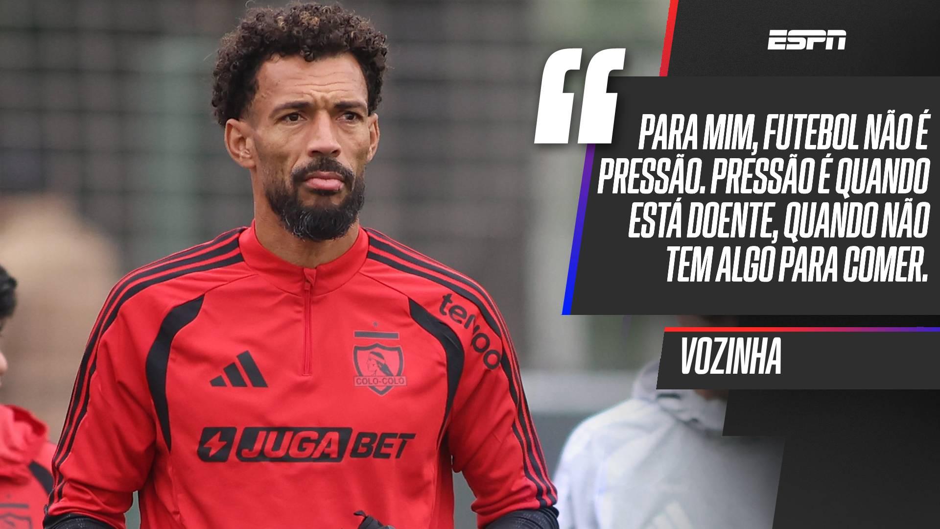Pressão por jogar no Colo-Colo? Vozinha abre o jogo e desabafa: 'É quando não tem algo para comer'