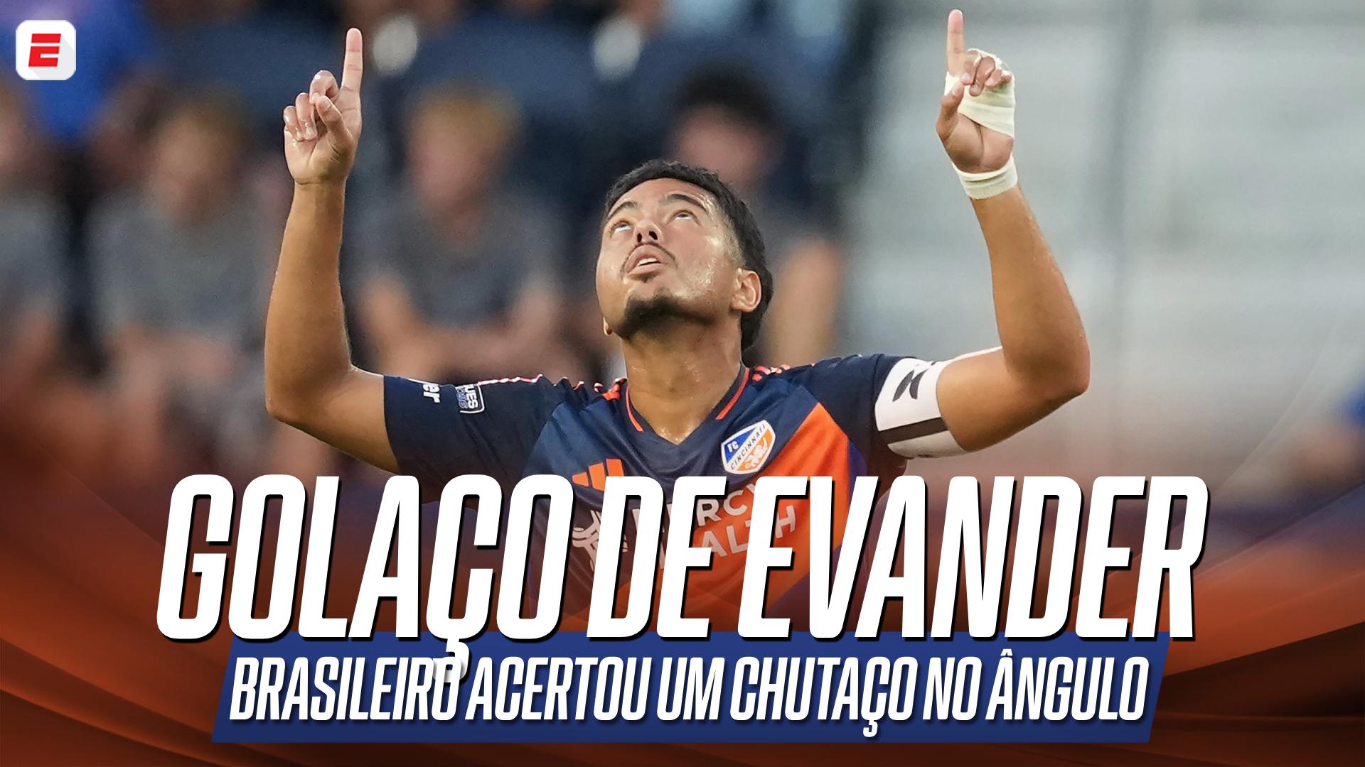 POMBO SEM ASA! Evander, do FC Cincinnati, acerta o ângulo e marca um golaço na Leagues Cup