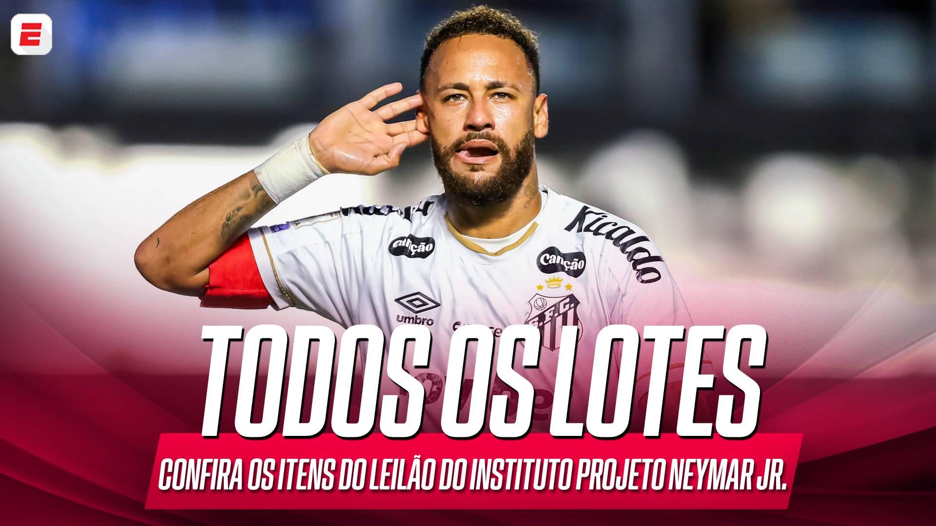 Veja todos os itens do Leilão do Instituto Projeto Neymar Jr.