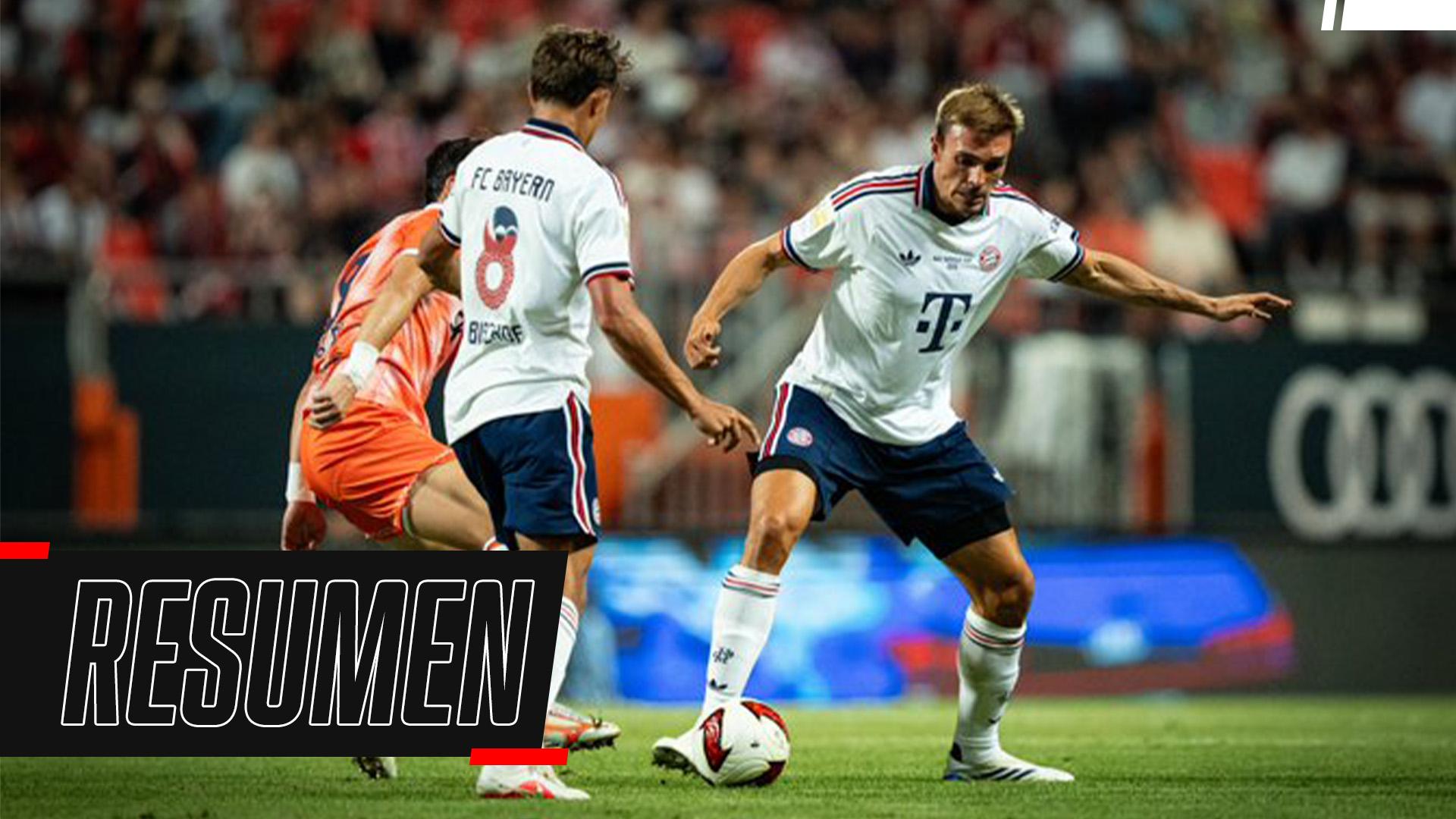 Bayern Munich se impuso 2-1 en un amistoso contra Jeju SK FC
