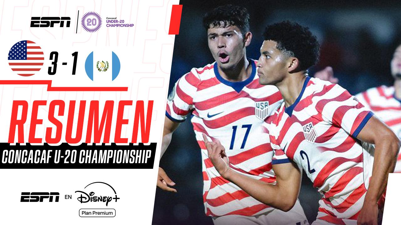 Estados Unidos se lo dio vuelta a Guatemala y jugará las semifinales ante Costa Rica